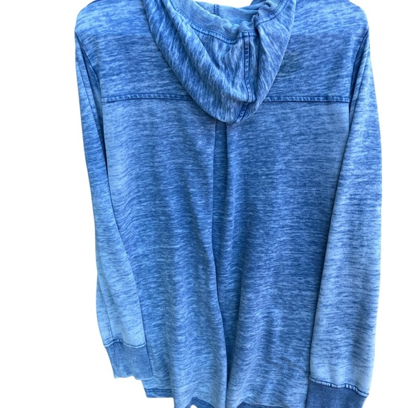 Jane and Delancey Blue Relaxed Super Soft Long Sleeve Hoodie Size XS - Picture 2 of 4